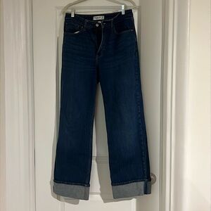 Abercrombie & Fitch Dark Blue Flare Jeans